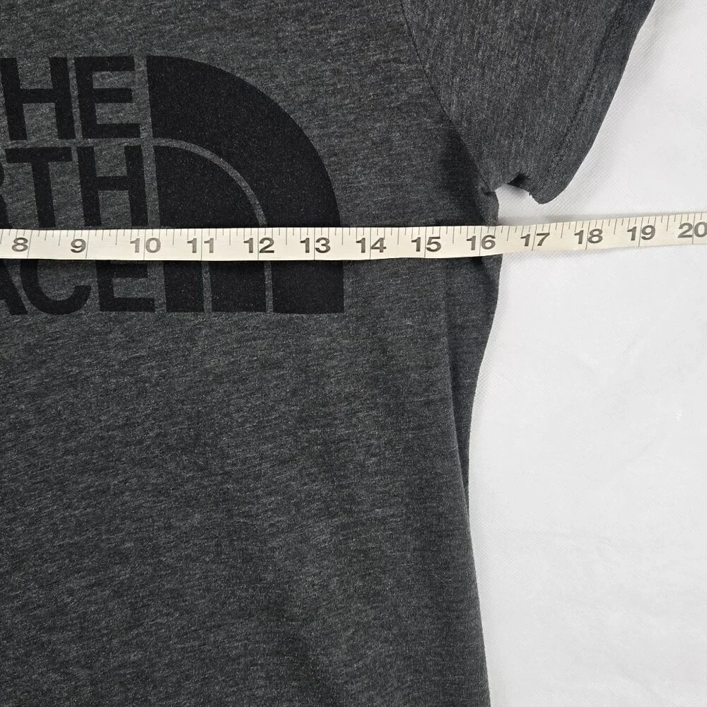 The North Face Womens Grey Logo T Shirt Small Standard Fit Outdoor Casual - Picture 4 of 8
